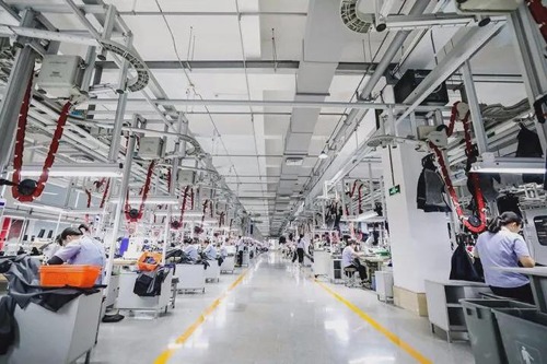 china clothing factory