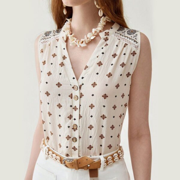 Printed Comfortable Fashion Top
