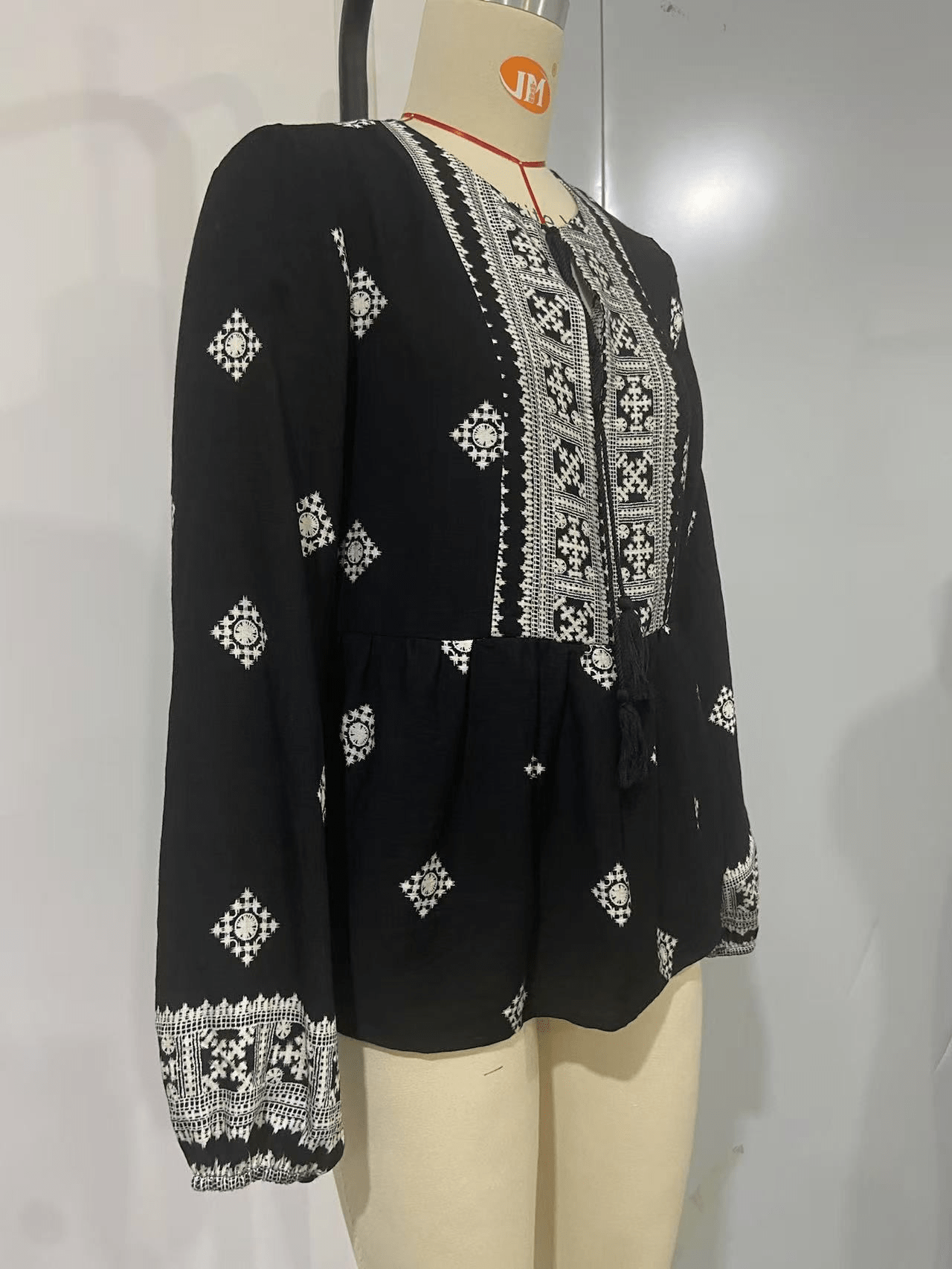 Bohemian style fast fashion women's shirt - 图片 2