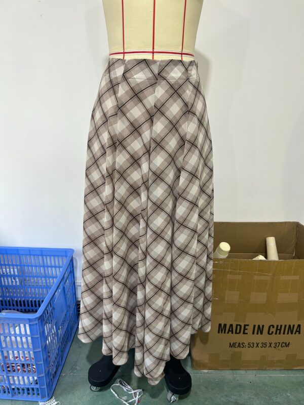 plaid skirt - 图片 4
