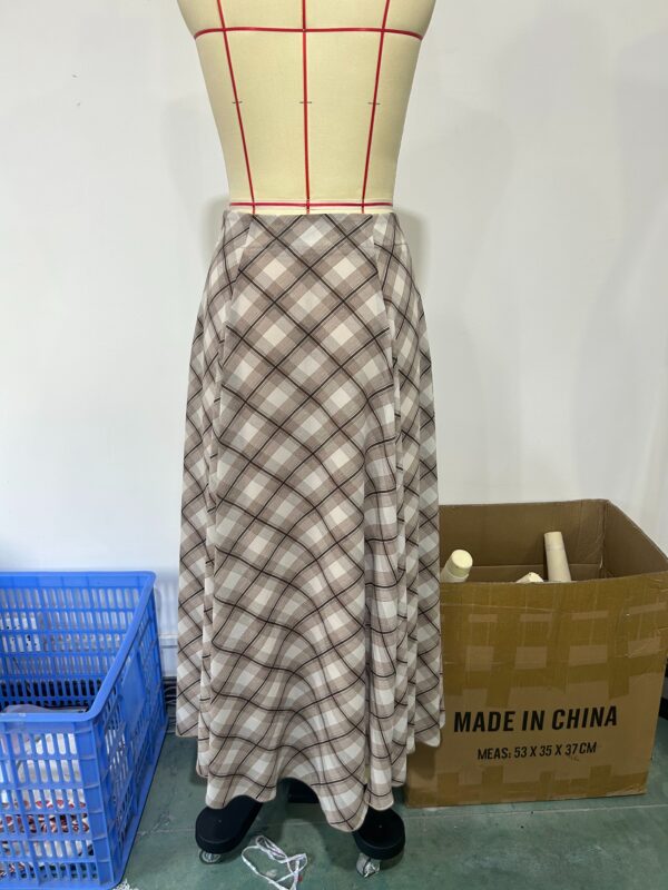plaid skirt - 图片 3